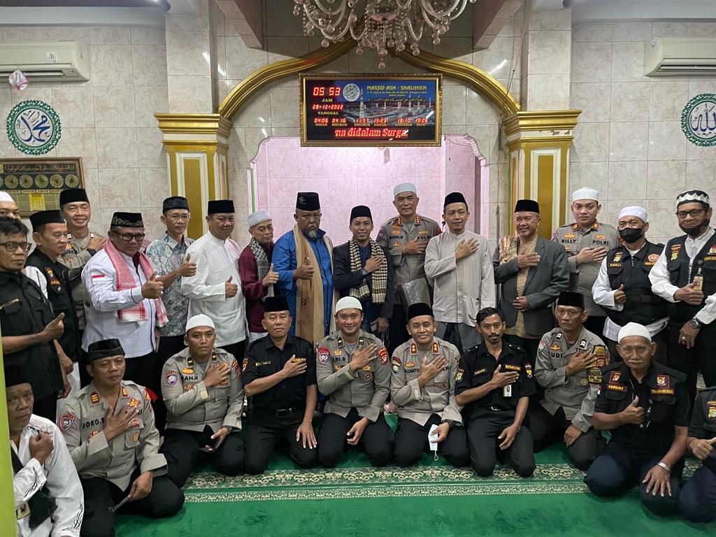 Ditbinmas Polda Metro Jaya Melaksanakan Suling di Masjid As Sholihin, Manggarai