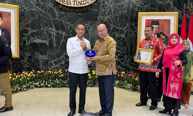 PAM JAYA Dinobatkan Jadi BUMD Terbaik Dalam Keterbukaan Informasi Publik Tahun 2022
