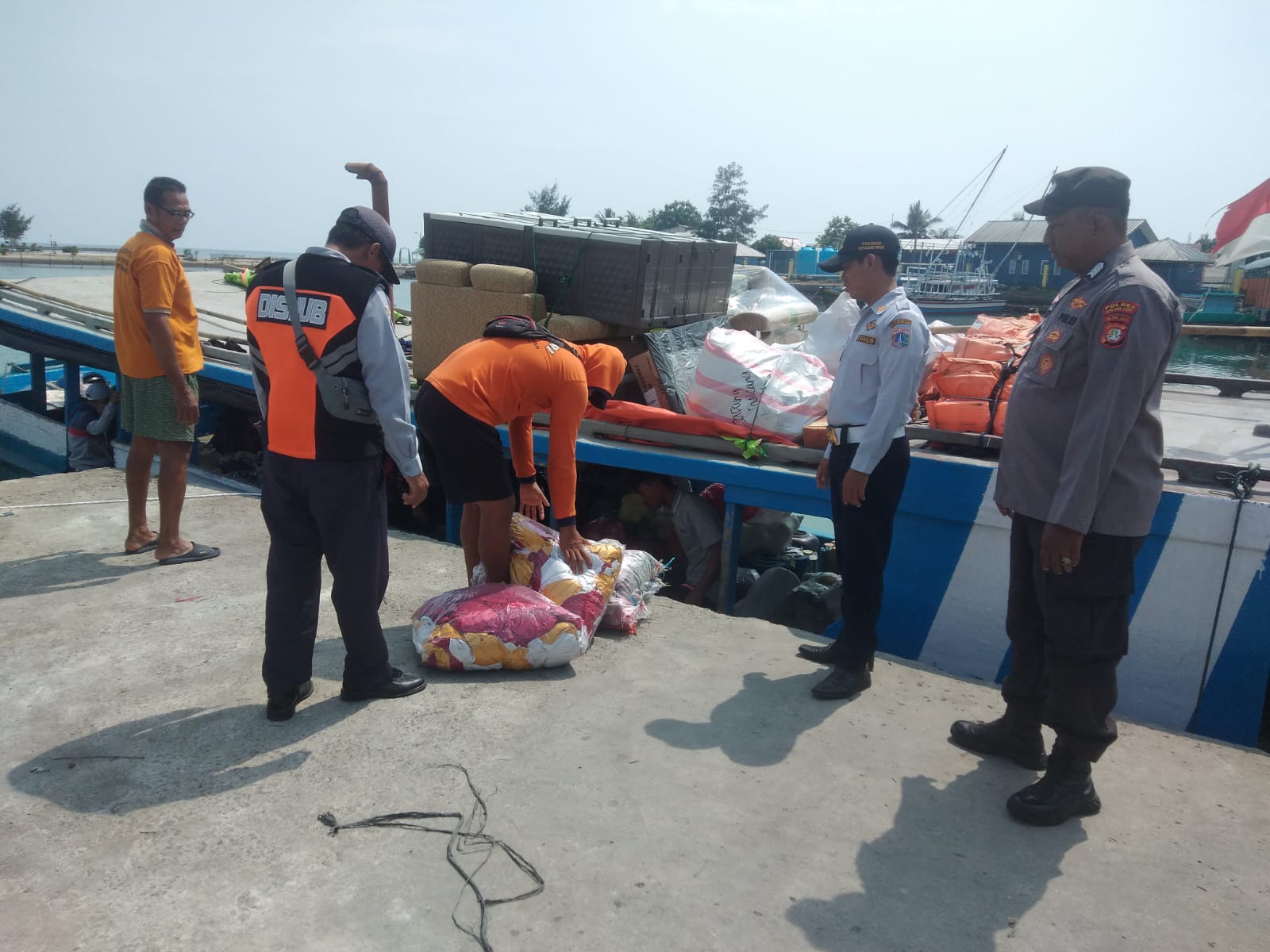 Pengamana Dermaga Di Pulau Tidung Cegah Masuknya Miras Dan Narkoba