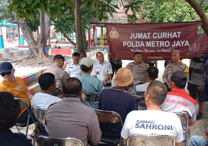 Kapolres Kepulauan Seribu Gelar Jumat Curhat di Pulau Lancang, Ajak Warga Jaga Kamtibmas  
