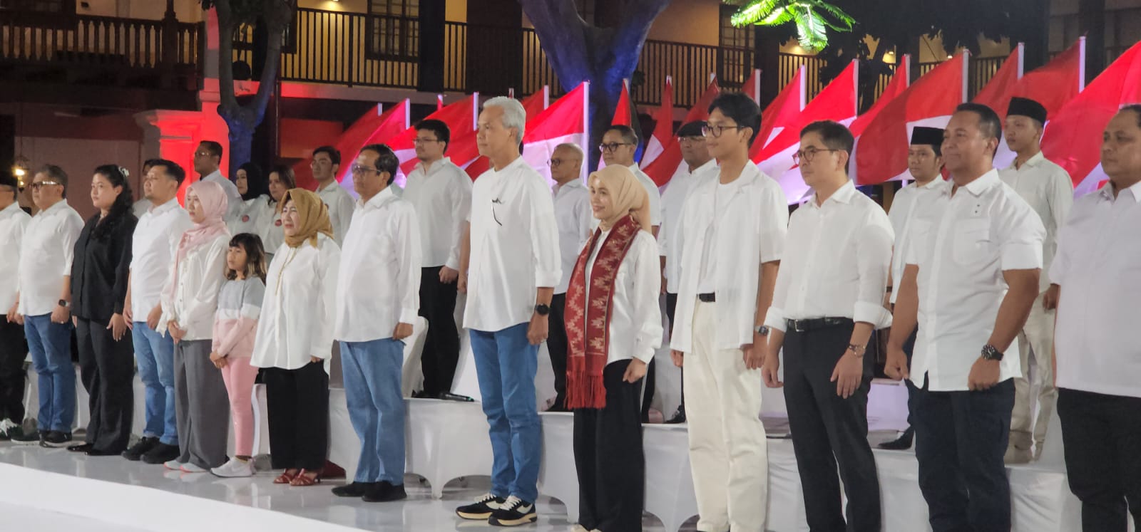 Deklarasi Ganjar - Mahfud Terbaik Untuk Indonesia Emas