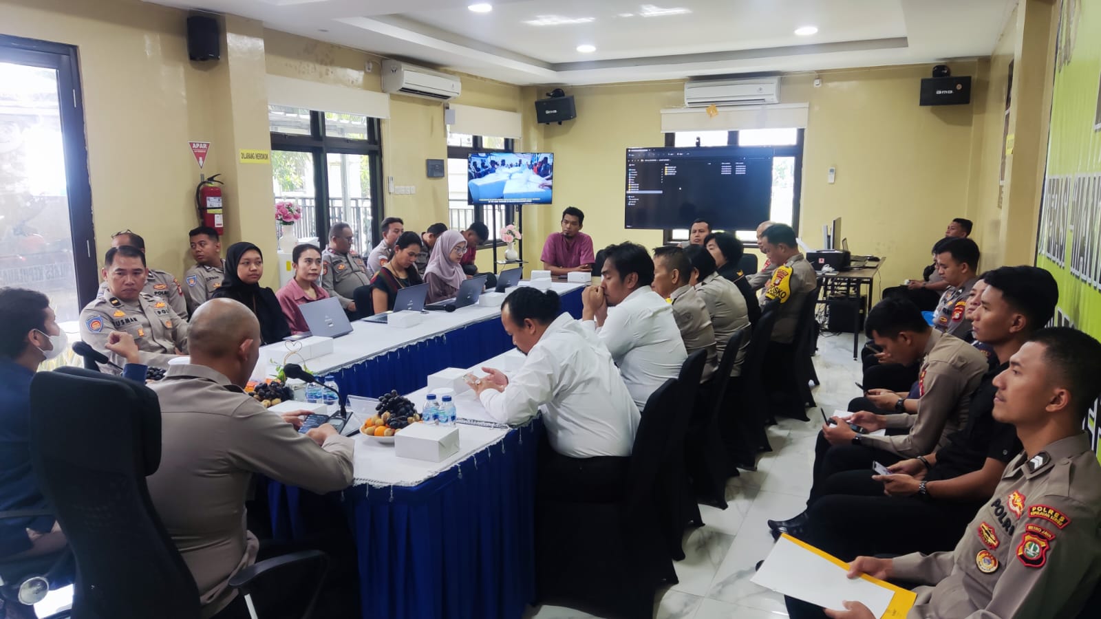 Polres Kepulauan Seribu Mengadakan Kegiatan Sosialisasi Pemadanan NIK menjadi NPWP dan Pelaporan SPT Tahunan