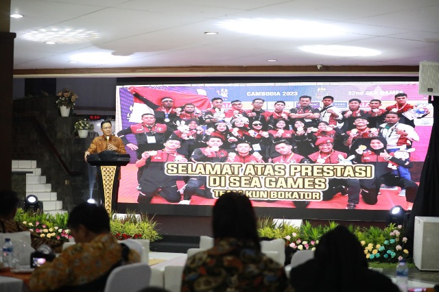 IPSI Gelar Syukuran di Padepokan Pencak Silat TMII Usai Juara Umum Sea Games Kamboja 