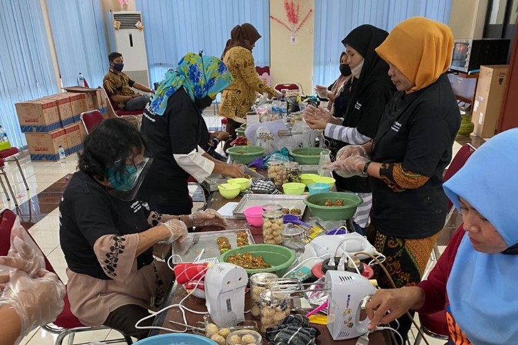 Sambil Sosialisasi Bahaya Narkoba, BNNK Jaktim Gelar Kegiatan Life Skill