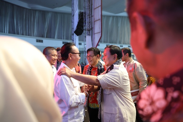 Hadiri Deklarasi Prabowo-Budiman Bersatu, Prabowo: Persatuan Nasional Harus Diwujudkan untuk Mencapai Indonesia Emas 2045