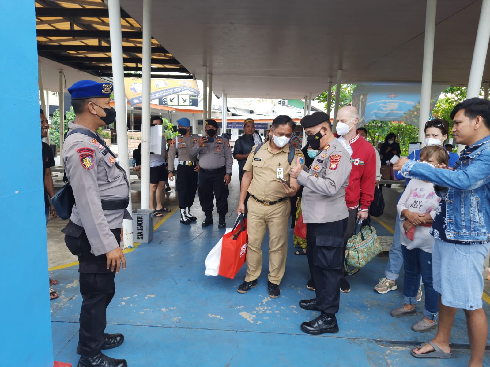 PPKM Dicabut, Polres Kep. Seribu tetap Imbau Wisatawan Terapkan Prokes