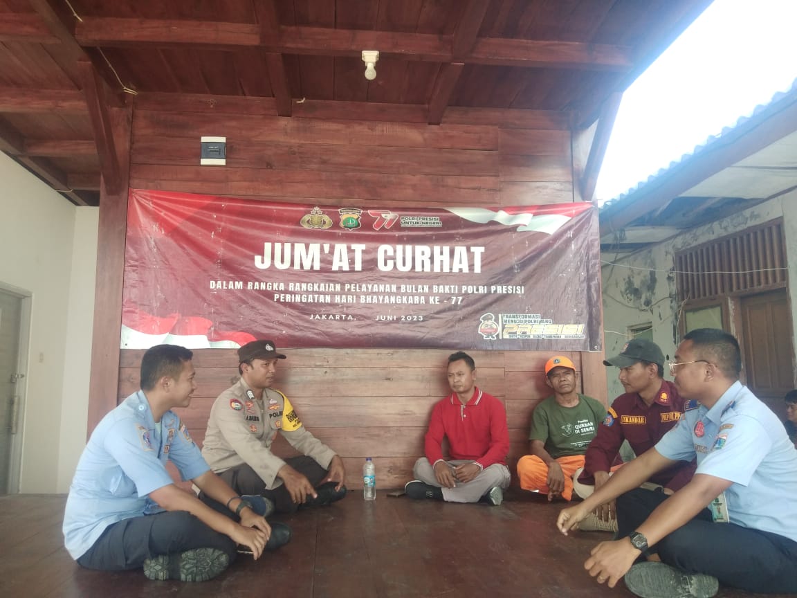Polsek Kep. Seribu Selatan Laksanakan Patroli Malam Rutin Sebuah Cara Cegah Guantibmas