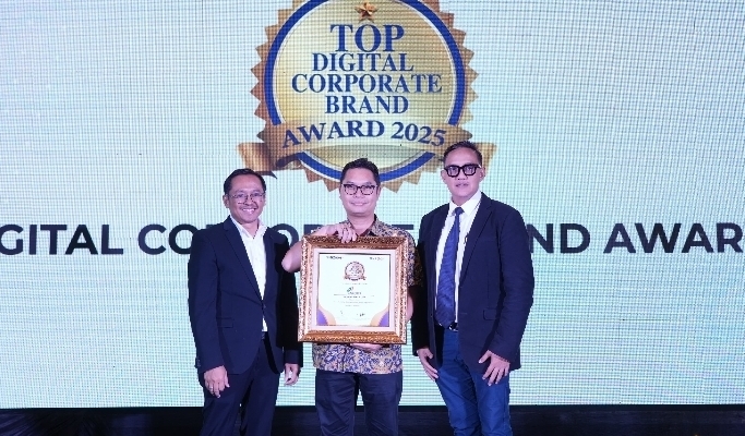 Pasar Jaya Raih Penghargaan Top Digital Corporate Brand Award 2025