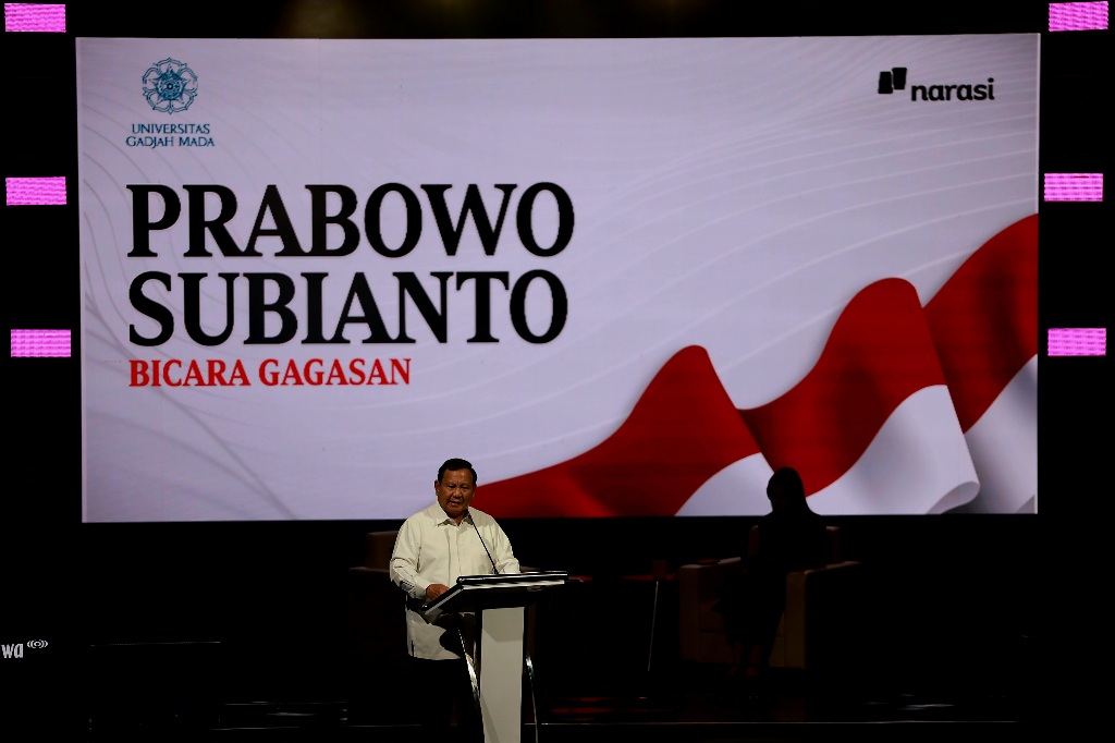 Prabowo kepada Anak Muda di UGM: Gembiralah, Masa Depan Kalian Gemilang!