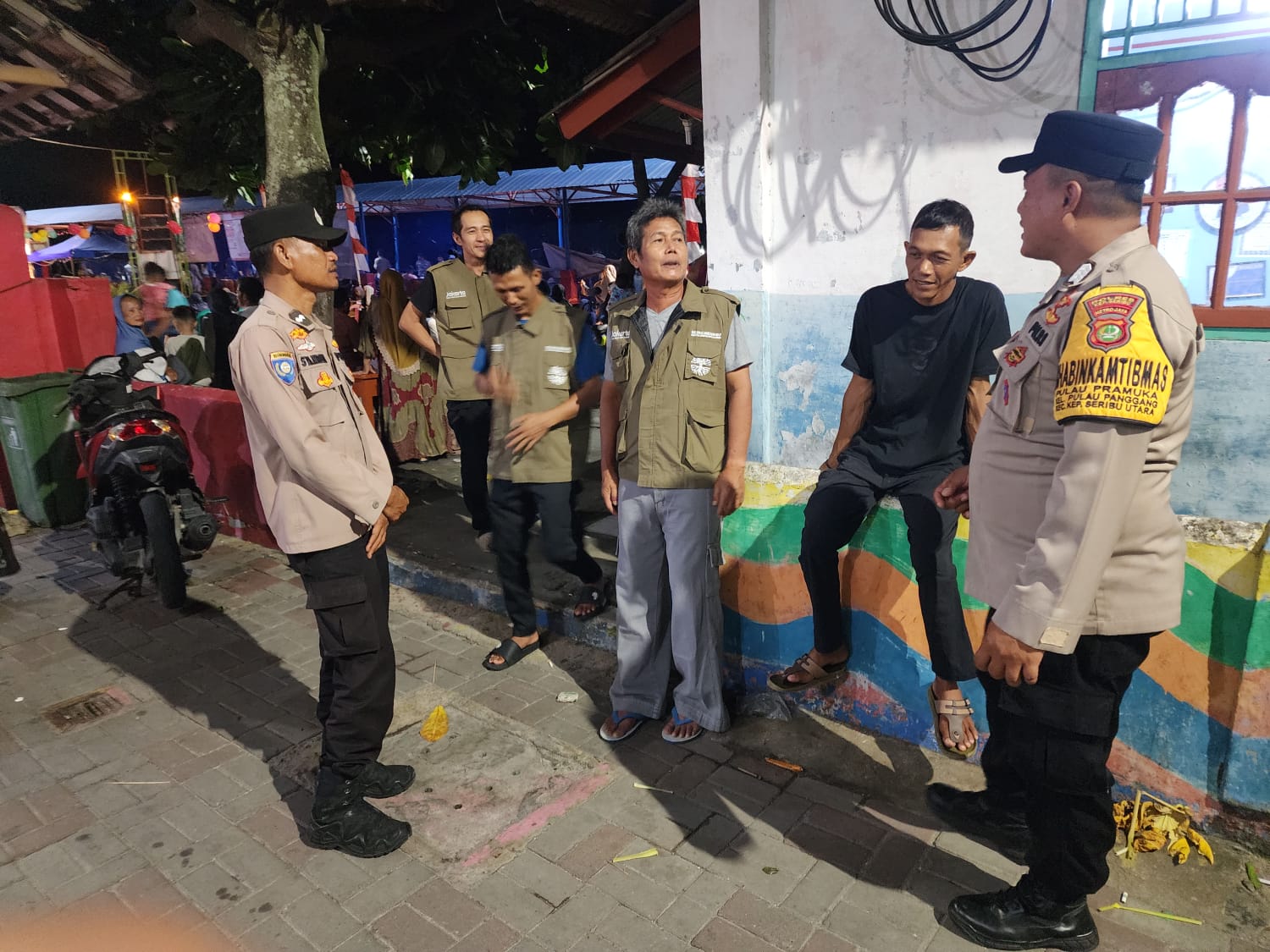 Polsek Kepulauan Seribu Utara Gelar Patroli Malam Presisi, Ciptakan Lingkungan Kondusif dan Nyaman bagi Warga dan Wisatawan
