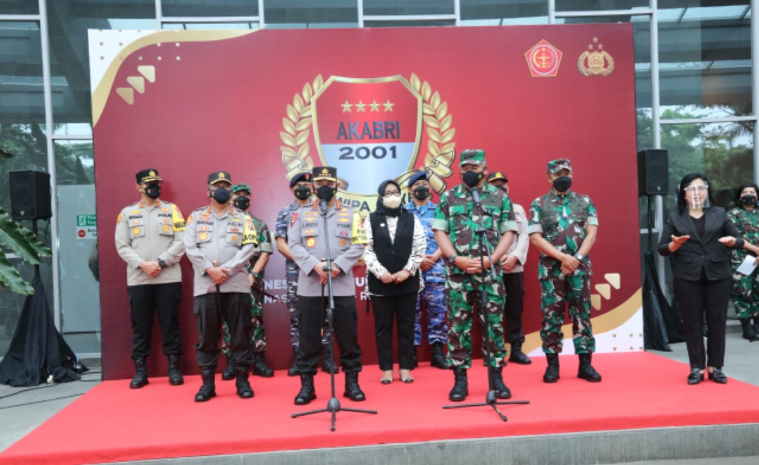 Tinjau Bakti Negeri Akabri 2001, Kapolri Tekankan Vaksinasi Hingga Waspadai Pintu Masuk Negara