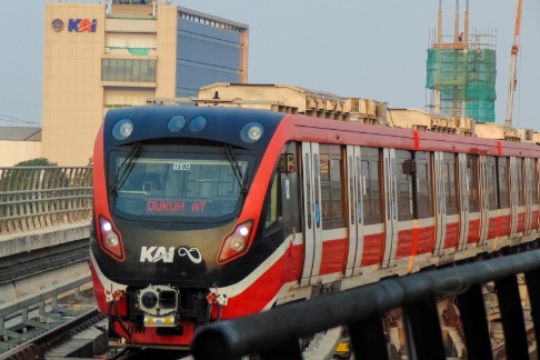 Bulan Depan, LRT Jakarta ke Manggarai Ditargetkan Beroperasi