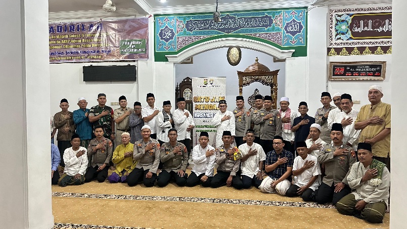 Polda Metro Jaya Gelar 'Satu Jam Mengaji Bersama Polisi' Untuk Pemilu Damai 2024