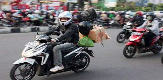 Masyarakat Dilarang Keras Mudik Jarak Jauh Menggunakan Sepeda Motor