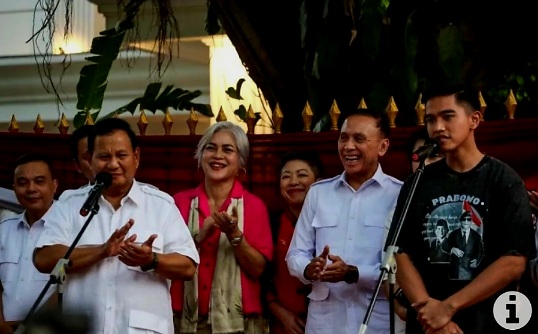 Kunjungi Prabowo di Kertanegara, Kaesang Apresiasi Sambutan untuk PSI: Sangat Terharu