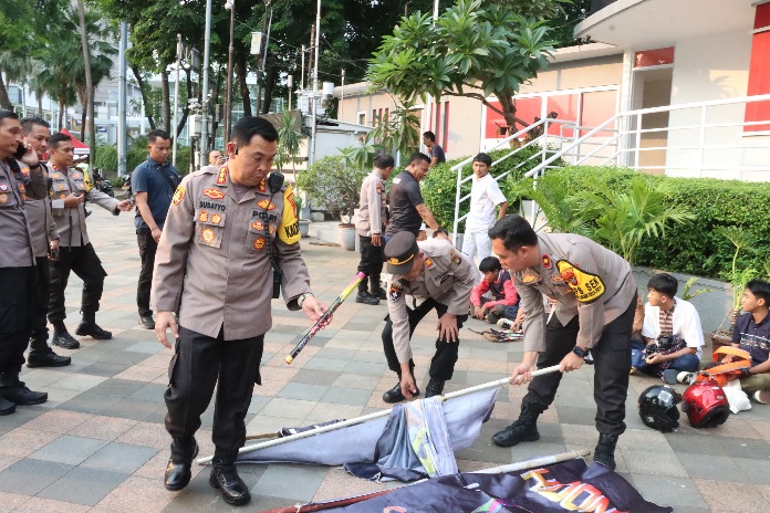 Gencarkan Patroli, Polrestro Jakpus Amankan Kembali 169 Remaja Saat Konvoi Berdalih Bagi Takjil