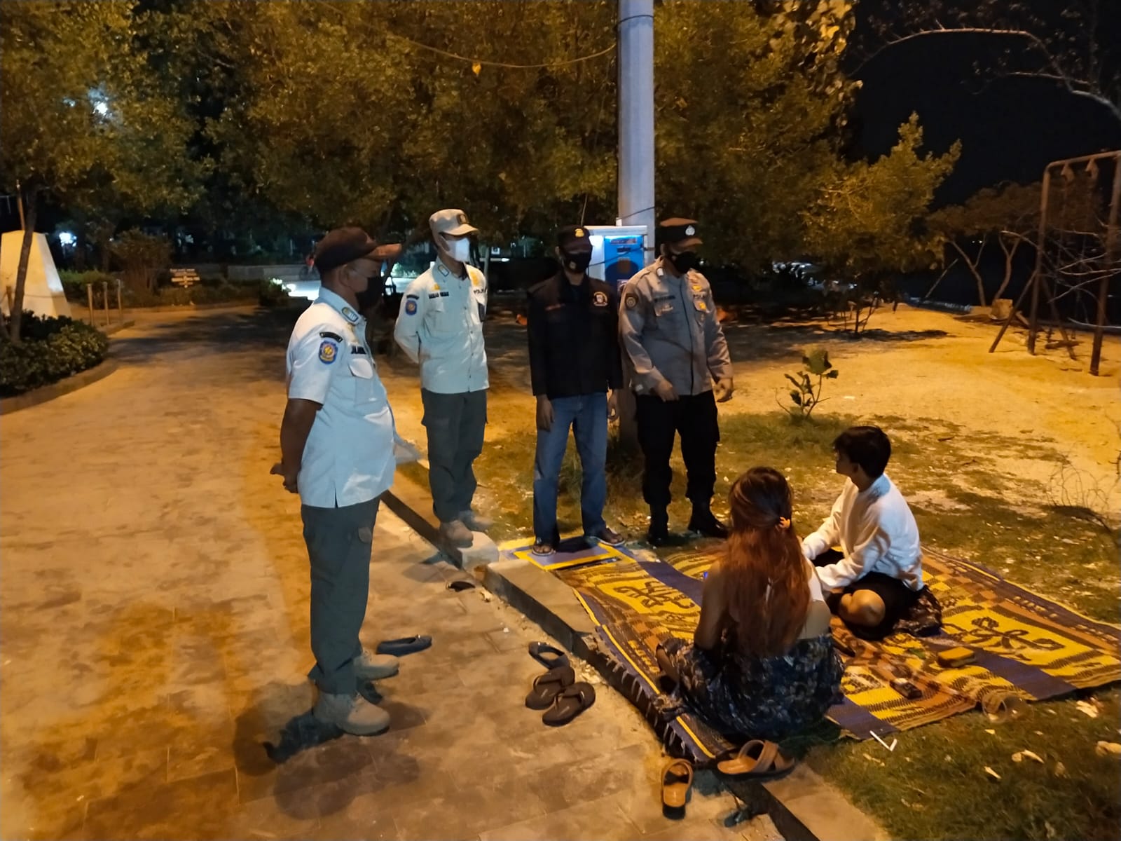Patroli Malam Sebuah Upaya Polsek Kepulauan Seribu Selatan Ciptakan Sitkamtibmas Yang Aman