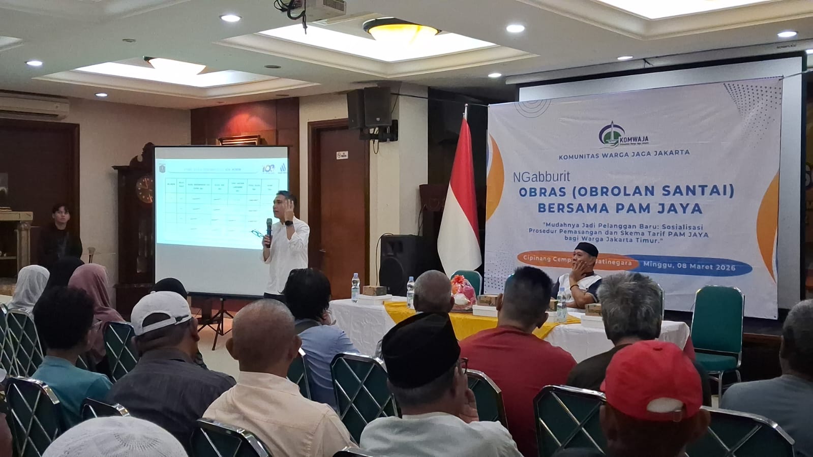 Ngabuburit Bareng Komwaja dan PAM JAYA Sosialisasi Air Bersih di Jakarta