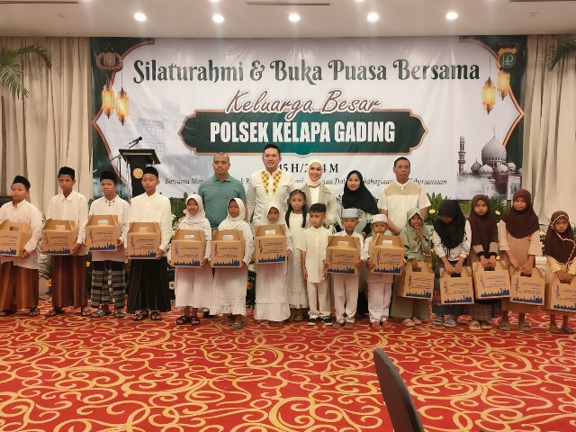 Eratkan Keakraban Personil, Polsek Kelapa Gading Gelar Buka Puasa Bersama