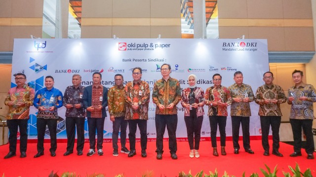 Bank DKI Pimpin Kredit Sindikasi Senilai Rp1,5 Triliun Untuk PT Oki Pulp & Paper Mills