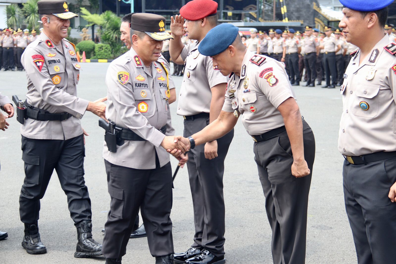 Polda Metro Jaya Gelar Upacara Kenaikan Pangkat, 2.627 Personel Naik Pangkat.