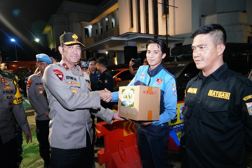Patroli Mobile Pantau Malam Takbiran, Wakapolda Metro Jaya, Situasi Aman dan kondusif