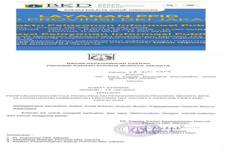 Gawat!!..Pemerintah DKI di Bawah Kepemimpinan Heru Budi dan Sekda DKI Joko Agus Setyono Diduga Juga Tunjuk Mantan PNS BPK Jadi BKD?