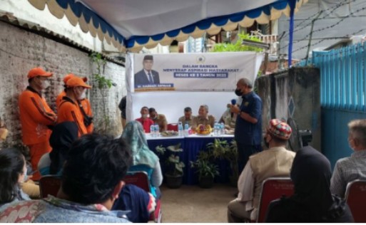 M. Hariadi Anwar Serap Aspirasi Masyarakat RW 02 Pasar Baru