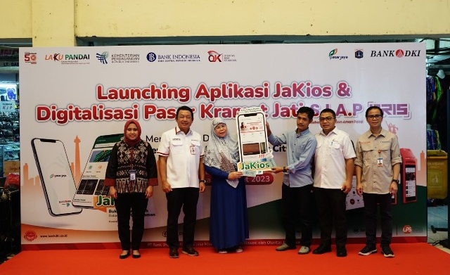 Bank DKI dan Perumda Pasar Jaya  Luncurkan JaKios Untuk Permudah Sewa Kios Bagi Pedagang