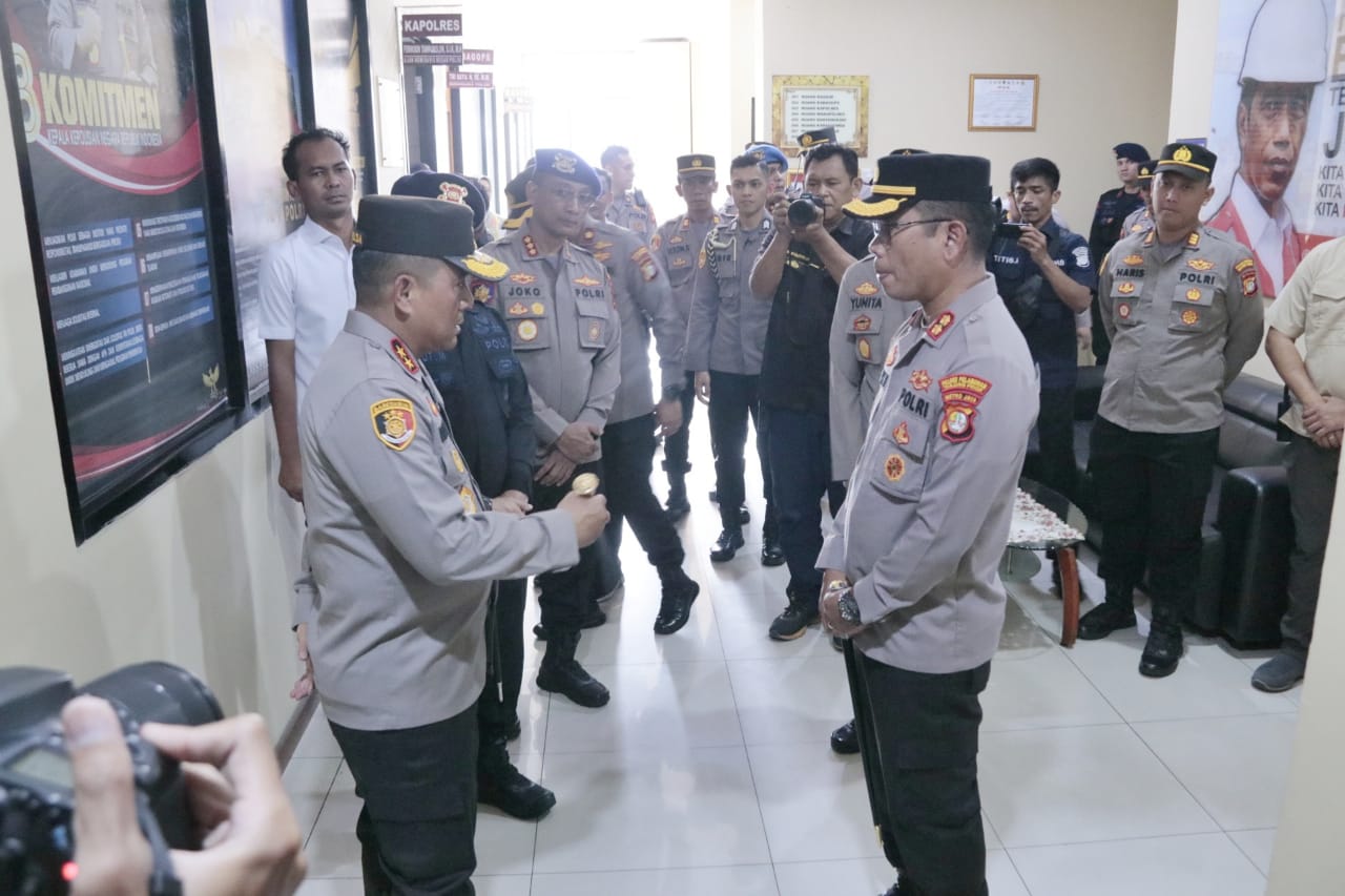 Kunjungan Kerja Kapolda Metro Ke Polres Pelabuhan Tanjung Priok