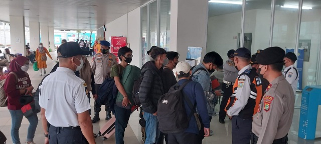 Awal Pekan, Polres Kep. Seribu Laksanakan Pam Dermaga Kali Adem