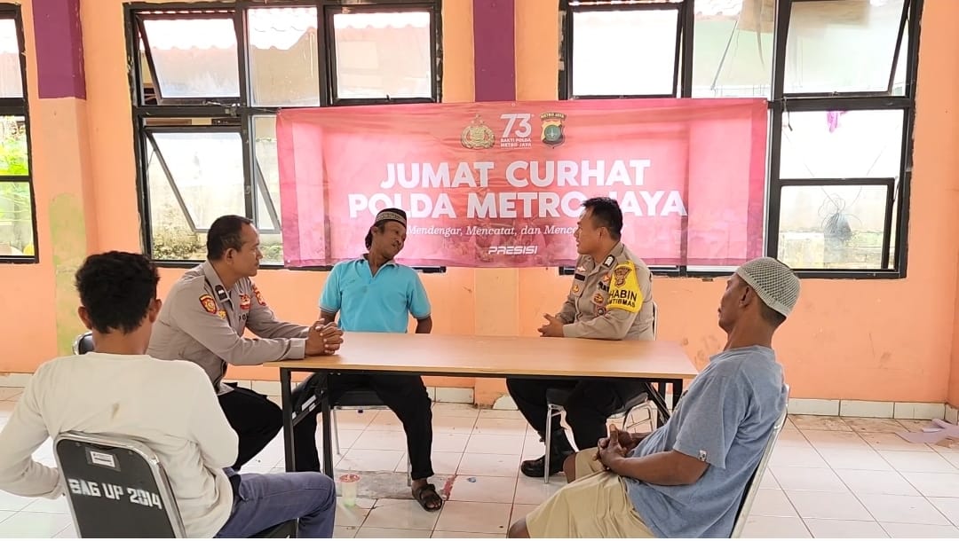 Polres Kep. Seribu Terima Apresiasi Masyarakat di Pelaksanaan Jumat Curhat Pulau Pramuka