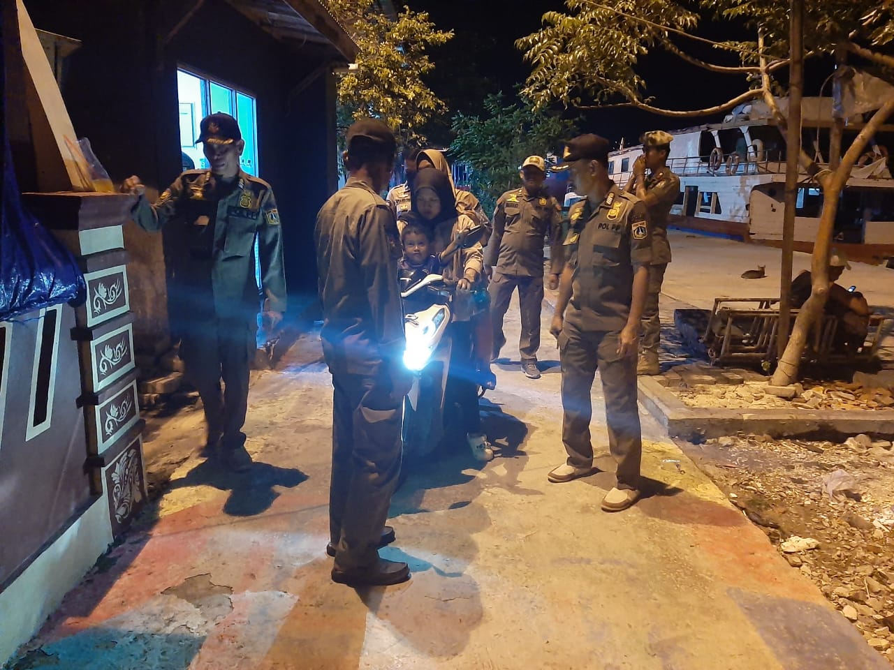Patroli Ramadhan Polsek Kepulauan Seribu Utara Berikan Himbauan Kepada Remaja