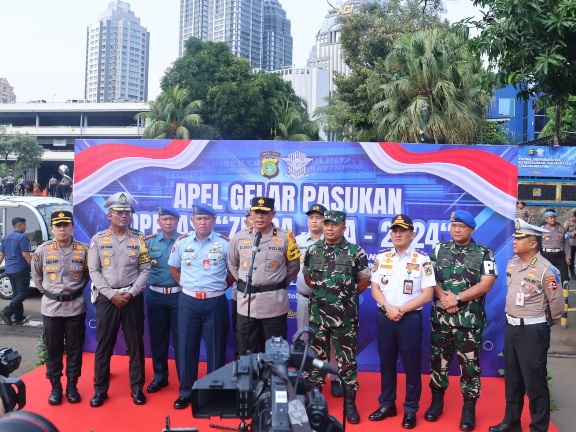Tingkatkan Disiplin Lalu Lintas, Polda Metro Jaya Gelar  Operasi Zebra Jaya 2024