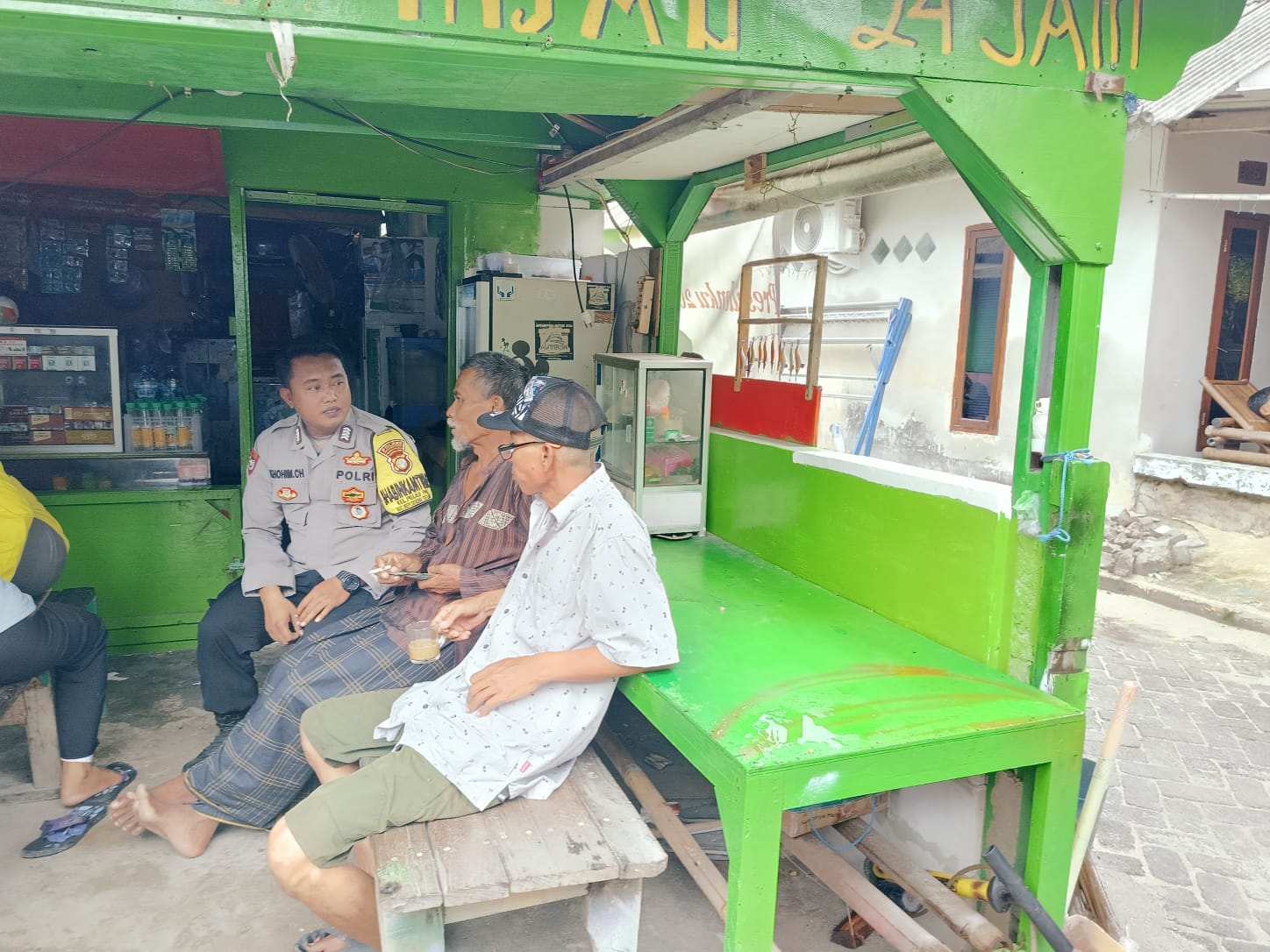 Bripka Khohim Chovivi Galang Semangat Sukseskan Pemilu 2024 dengan Dialogis dan Kebersamaan