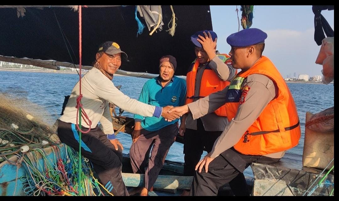 Bhabinkamtibmas Laksanakan Police Goes to School di SMKN 61 Jakarta Pulau Tidung