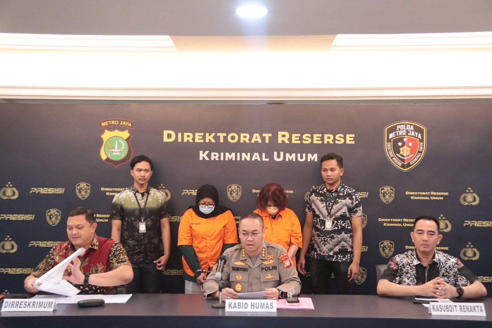 Ditreskrimum PMJ Ungkap Kasus TPPO