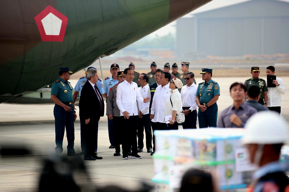 Temui Menlu, Prabowo Bahas Kesiapan Pengiriman Bantuan ke Palestina