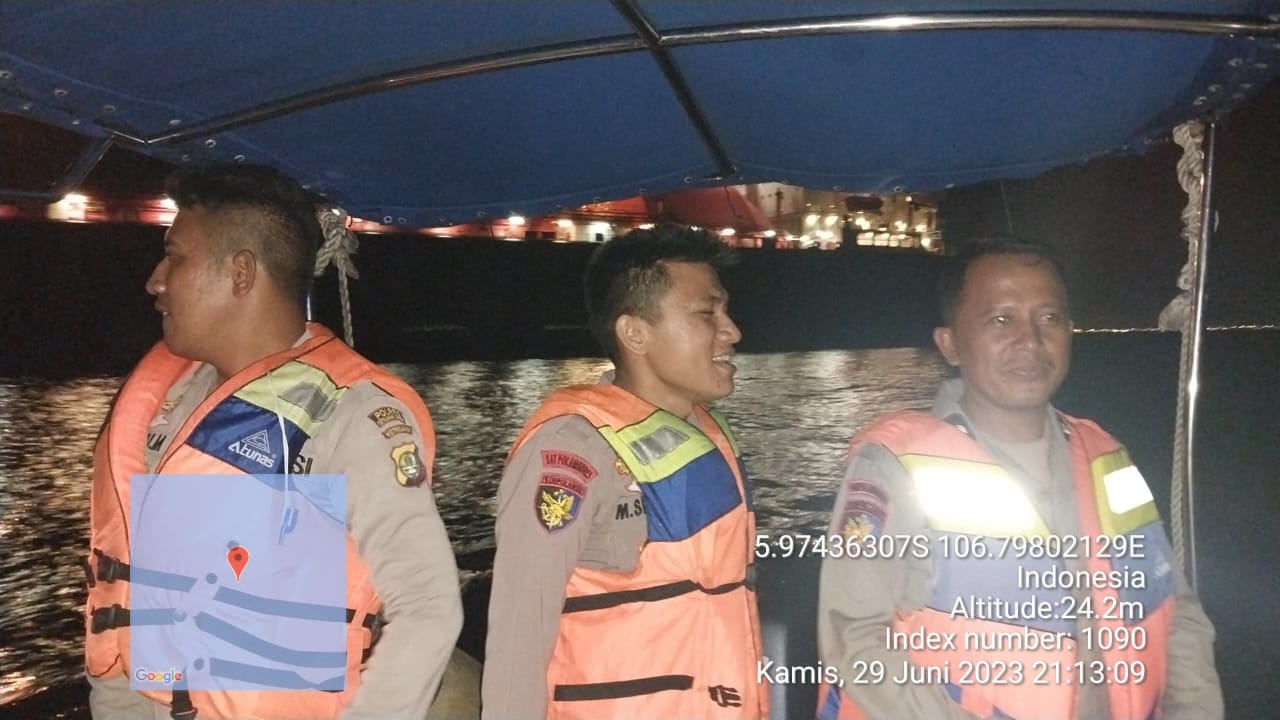 Tim Patroli Polair Polres Kepulauan Seribu Mempertahankan Keamanan Pulau Ayer dengan Sukses