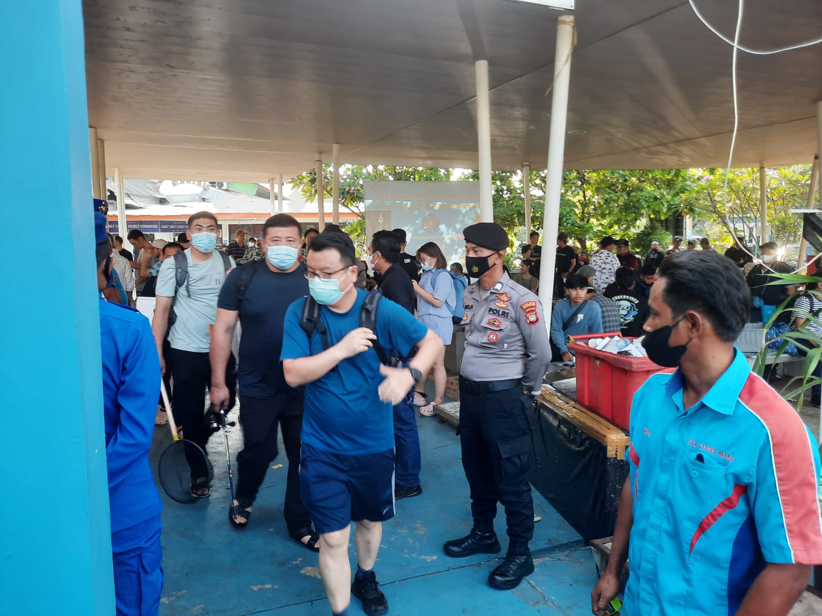Kehadiran Polri di Dermaga Keberangkatan, Ciptakan Rasa Aman dan Nyaman Bagi Wisatawan