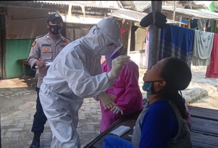 Tracing Door to Door di Pulau Lancang Kep Seribu Selatan, 2 dari 51 Warga Reaktif