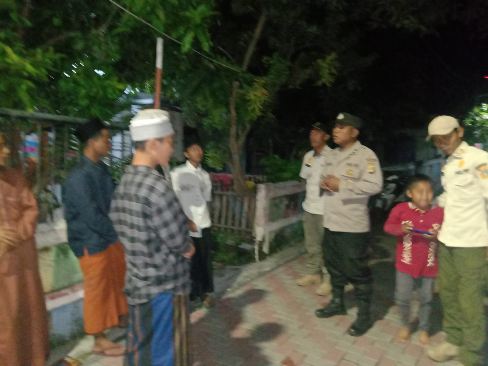 Patroli Malam Jaga Kamtibmas Kep. Seribu Selatan Tetap Aman