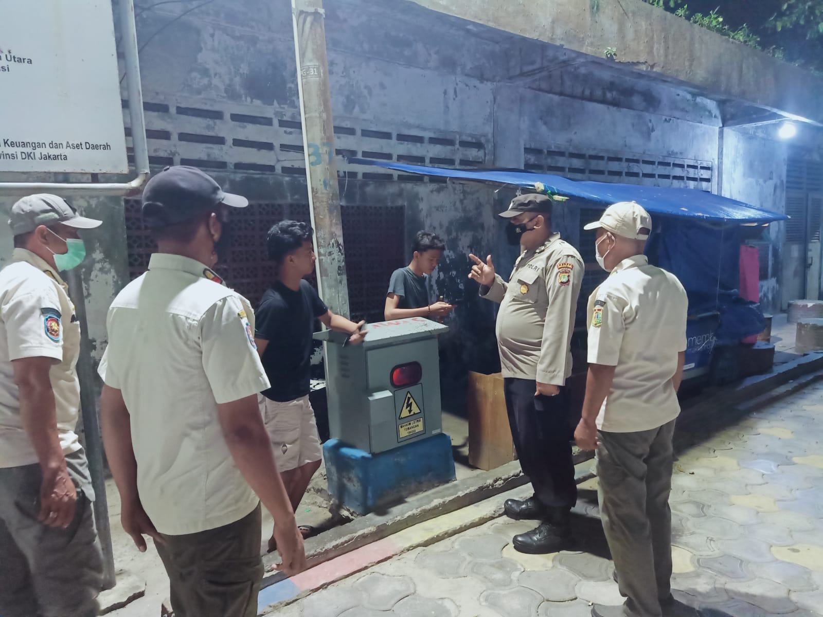 Gelar Patroli Malam, Polsek Kep. Seribu Utara Ciptakan Sitkamtibmas Kondusif