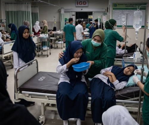 Korban Keracunan MBG Sidoarjo Bertambah Hingga Mencapai 566 Orang
