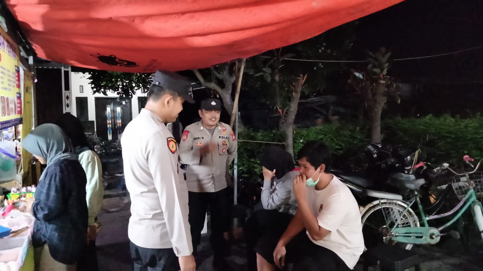 Cegah Guantibmas Di Malam Minggu, Patroli Malam Dilaksanakan Polsek Kep. Seribu Selatan