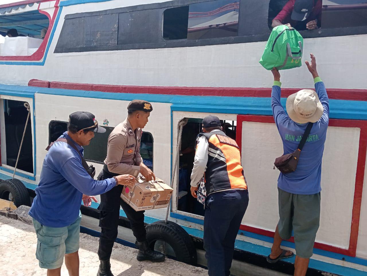 Polsek Kepulauan Seribu Utara Gelar Pengamanan Dermaga Pulau Kelapa: Wujudkan Rasa Aman dan Nyaman