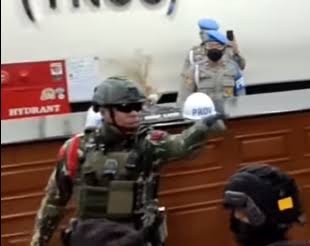 Pori Minta Maaf Atas Insiden Brimob Yang Bentak Wartawan Di Sidang Etik Sambo
