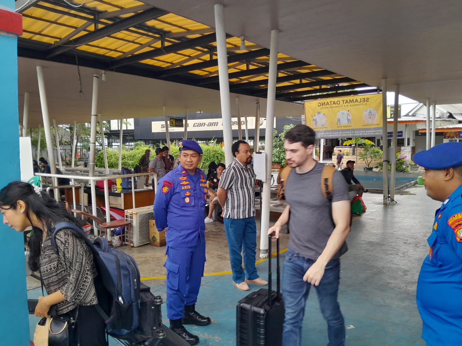 Pengamanan Dermaga Marina Ancol Dilaksanakan oleh Polres Kep. Seribu Tiap Hari