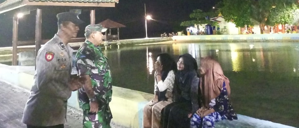 Patroli Malam, Sinergitas Tiga Pilar Dalam Cegah Kenakalan Remaja
