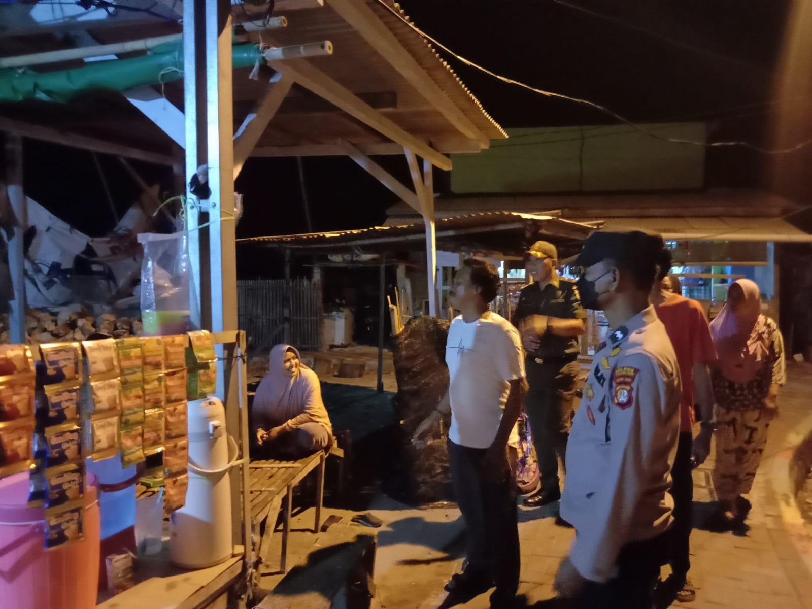 Polsek Kep. Seribu Utara Cegah Guantibmas dengan Patroli Malam Rutin